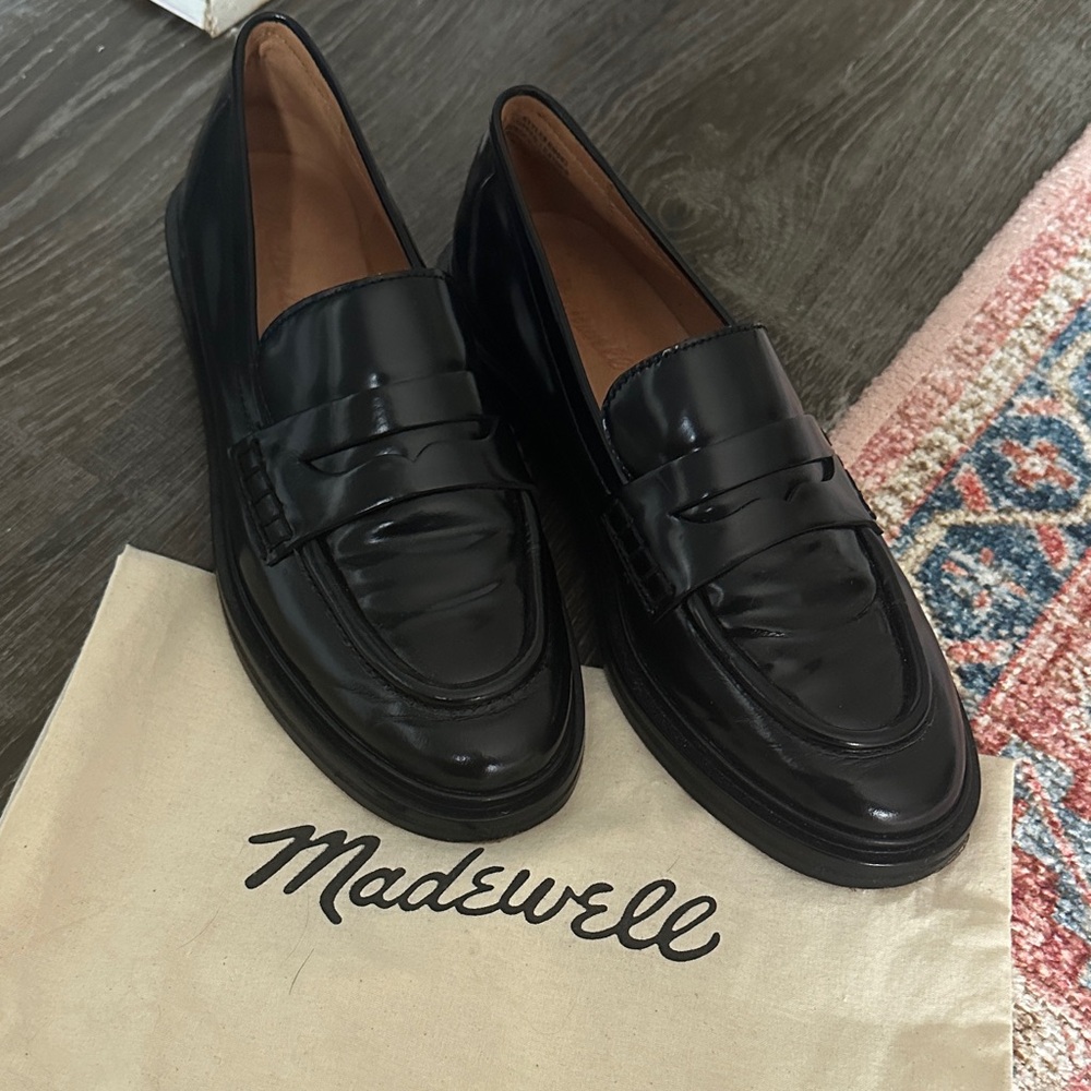 Madewell Vernon Loafer in Black